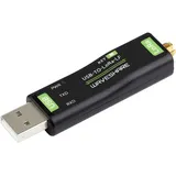 Waveshare USB to LoRa Data Transfer Module LF, Based On SX1262, Suitable for Data Acquisition In Industry and Agriculture,TCXO Crystal oscillator,410~510MHz Frequency for Asia and Europe