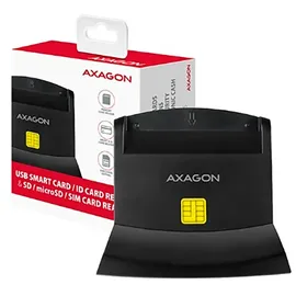 AXAGON CRE-SM2 USB 2.0, 1,3 m, Schwarz, 91 g