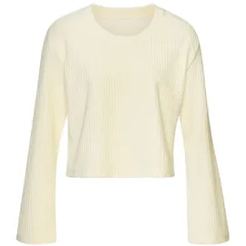 Buffalo Langarmshirt Damen hellgelb Gr.36/38
