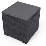 KETER Aufbewahrungsbox 37 x 37 x 37 cm Schwarz