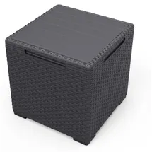 KETER Aufbewahrungsbox 37 x 37 x 37 cm Schwarz
