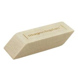 Magnetoplan Magnet Design Wood Magnets (L x B x H) 60 x 20 x 13mm rechteckig Birke 4st