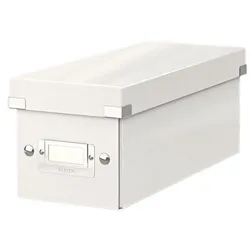 LEITZ CD-/DVD-Box Click & Store - weiß