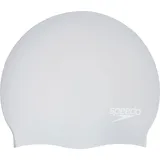 Speedo Long Hair Cap - Badekappe grau/weiß