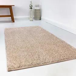 Hochflor-Läufer ESPRIT "Swagger Shag", beige (sand,beige), B:80cm H:30mm L:400cm, Polypropylen, Teppiche, Wohnzimmer, Schlafzimmer, uni, waschbar, mit Antirutschbeschichtung