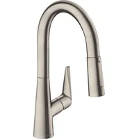 Hansgrohe Talis M51 160 2jet edelstahl finish 72815800