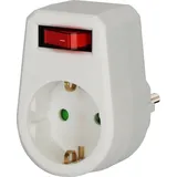 Brennenstuhl Steckdosenadapter mit Schalter
