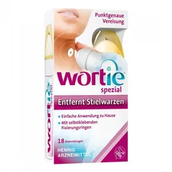 Wortie Spezial gegen Stielwarzen
