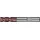 tecwerk Schaftfräser DIN 6527L TypN D,4 mm Einsatz-L,18 mm Z,4 lang