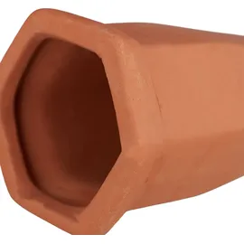 Relaxdays 40 x Tonkegel Bewässerung im Set, Pflanzen Wasserspender Ton, Wein und PET Flaschen Bewässerungskegel, Terracotta