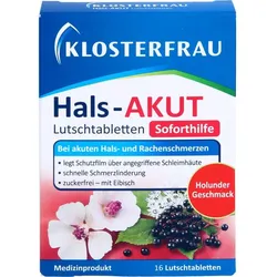 KLOSTERFRAU Hals-AKUT Lutschtabletten 16 St.