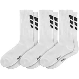 Erima 3 Wings Socks 3Pack" in Weiß | Gr.: 31-34