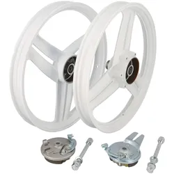 Mofa Felgen Typ Grimeca 17'' Peugeot 103 Weiß
