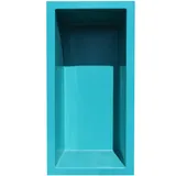 GFK Rechteckbecken (Blau) 200 x 100 x 60cm Teichbecken Rechteckig