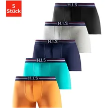 H.I.S. H.I.S Boxer in orange, mint, navy, grau-meliert, schwarz), | Gr.: XL
