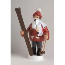 KWO Olbernhau 21167 Räuchermännchen Skifahrer 19 cm
