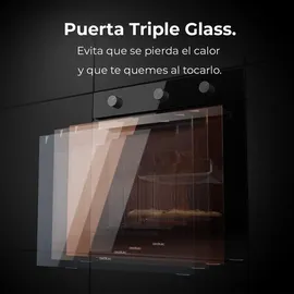 Cecotec - Bolero Hexa M236000 Glass Black Time A - Transparent