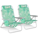 HOMECALL Campingstuhl Klappbar Mint