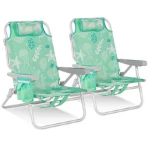 HOMECALL Campingstuhl Klappbar Mint