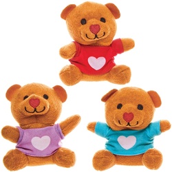 Teddybär mit Herzmotiv (Pro Set 4)