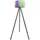 tint LED Stehleuchte Kunststoff/Metall 143 cm E27 inkl. Fernbedienung schwarz