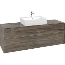 Villeroy & Boch Waschbeckenunterschrank Collaro 160 x 54,8 x 50 cm Stone Oak