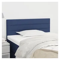 VidaXL Kopfteil Blau 90x5x78/88 cm Stoff