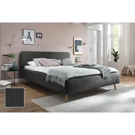 Meise Möbel Polsterbett MATTIS - grau