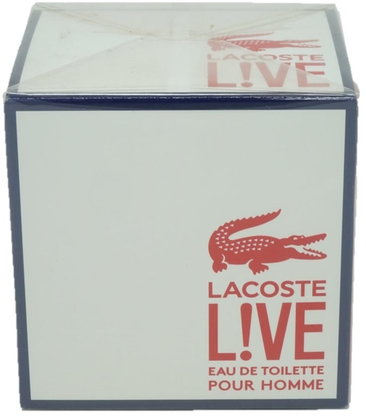 Lacoste live male eau outlet de toilette spray 60ml