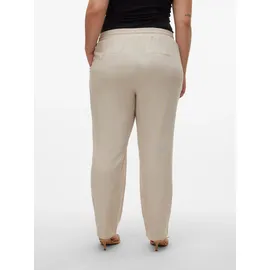 Vero Moda Curve VMJESMILO Ankle Pants Regular Fit Beige 44