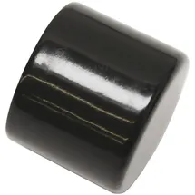 GARDINIA Chicago Ø 20 mm Gardinenstangen, schwarz, Endkappe