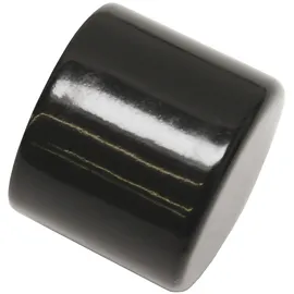 GARDINIA Chicago Ø 20 mm Gardinenstangen, schwarz, Endkappe