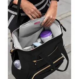 Skip Hop Mainframe Wide Open Diaper Backpack schwarz