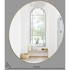 Atmosphera Wandspiegel Alice 110 cm Gold