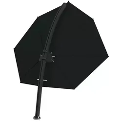 Umbrosa ICARUS UX Full Black 300cm Design Sonnenschirm - COLORUM Black