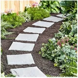 Hti-Living Gehwegplatten Steinoptik 30 x 30 cm 4er Set