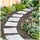Hti-Living Gehwegplatten Steinoptik 30 x 30 cm 4er Set