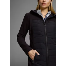KangaROOS Langjacke KANGAROOS, Damen, Gr. 32, blau (marine), Fleece, Web, Obermaterial: 100% Polyester. Futter: 100% Polyester. Wattierung: 100% Polyester.