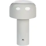 Beliani Kabellose LED Tischlampe BESOS mit Dimmer Grau