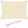 Quadratisch HDPE 500 x 500 cm Creme