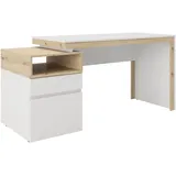 Phoenix Schreibtisch Santiago Eiche / Braun