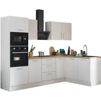 BASIC by Balculina Winkelküche »Turin«, Stellbreite 270x175 cm, wahlweise