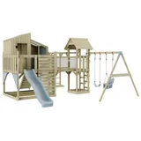 OUTDOORTOYS Spielturm Emma Holz Eisblau