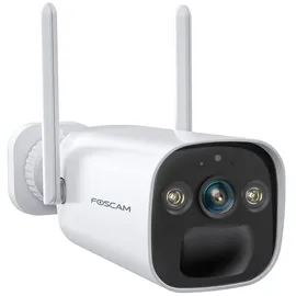 Foscam BP4 2K 4 MP WLAN Überwachungskamera Weiß