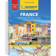 Michelin France -A4 Tourist & Motoring Atlas (French) (Atlas (Michelin))