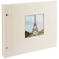 Goldbuch Bella Vista, 30x25 cm, 40 schw. Seiten Sandgrau