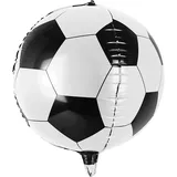 buttinette Folienballon "4D-Fußball", 38 cm Ø