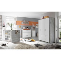 möbel-direkt.de Babyzimmer-Komplettset Frieda, (Komplett Set, 5-St., in verschiedenen Zusammenstellungen wählbar), Made in Germany weiß