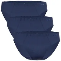 Ammann Slip Herren Slip 3er Pack - Mini Slip Cotton & More blau 3XL