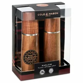Cole&Mason Marlow Salz-/Pfeffermühle 18,5 cm Braun unbefüllt
